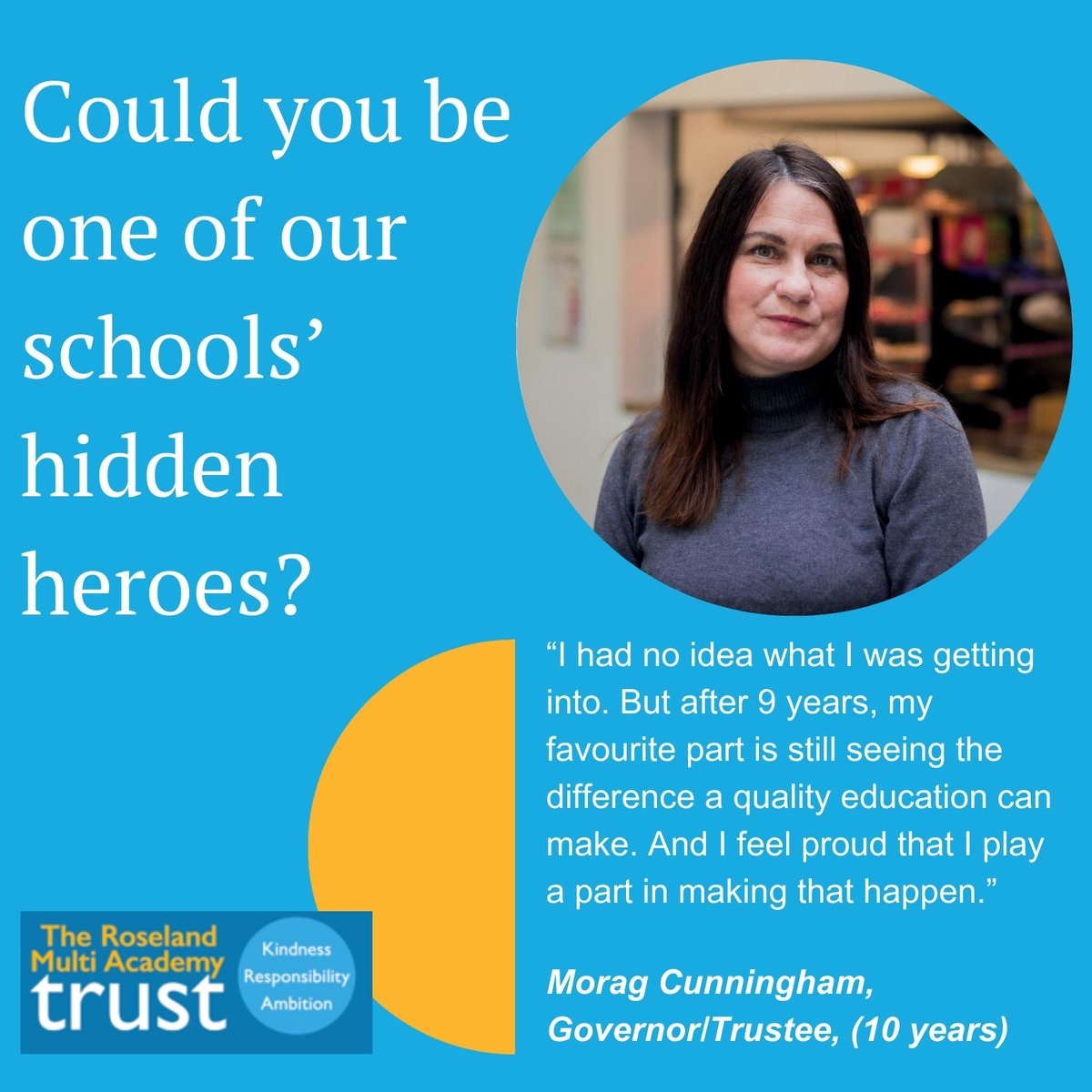 roselandtrust's tweet photo. We’re recruiting a dynamic team of dedicated governors to help us give our students an outstanding education and set them up for a fulfilling future.

Find out more: Email our Governance Professional, at info@theroseland.co.uk or, head to
https://t.co/C3wtEDIwXq
#Governance https://t.co/lwBKEkMMOO