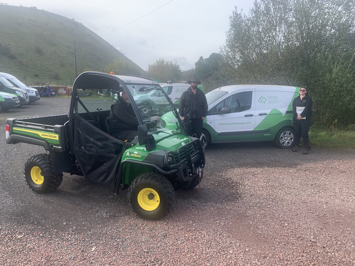 Thank you very much to ⁦@ForestryLS⁩ for their purchase of the legendary ⁦@JohnDeere⁩ HPX Gator specified for their specific requirements and will surely make the many great projects they’re involved with that little bit easier! ⁦⁦⁦⁦@Sherriffgroup⁩