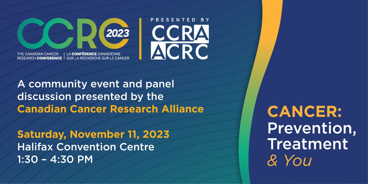 Heather Mulligan (@h_mulligan) on Twitter photo Our friends at the <a href="/CCRAlliance/">CCRAlliance</a> are hosting a community event in #Halifax as part of #CCRC2023. It takes place November 11 at <a href="/hfxconventions/">HfxConventionCentre</a>. Explore the health-focused exhibit hall and catch the 2 pm panel hosted by <a href="/eilishbonang/">eilishbonang</a> from <a href="/globalhalifax/">Global Halifax</a>. You won't want to miss it! Our friends at the <a href="/CCRAlliance/">CCRAlliance</a> are hosting a community event in #Halifax as part of #CCRC2023. It takes place November 11 at <a href="/hfxconventions/">HfxConventionCentre</a>. Explore the health-focused exhibit hall and catch the 2 pm panel hosted by <a href="/eilishbonang/">eilishbonang</a> from <a href="/globalhalifax/">Global Halifax</a>. You won't want to miss it!