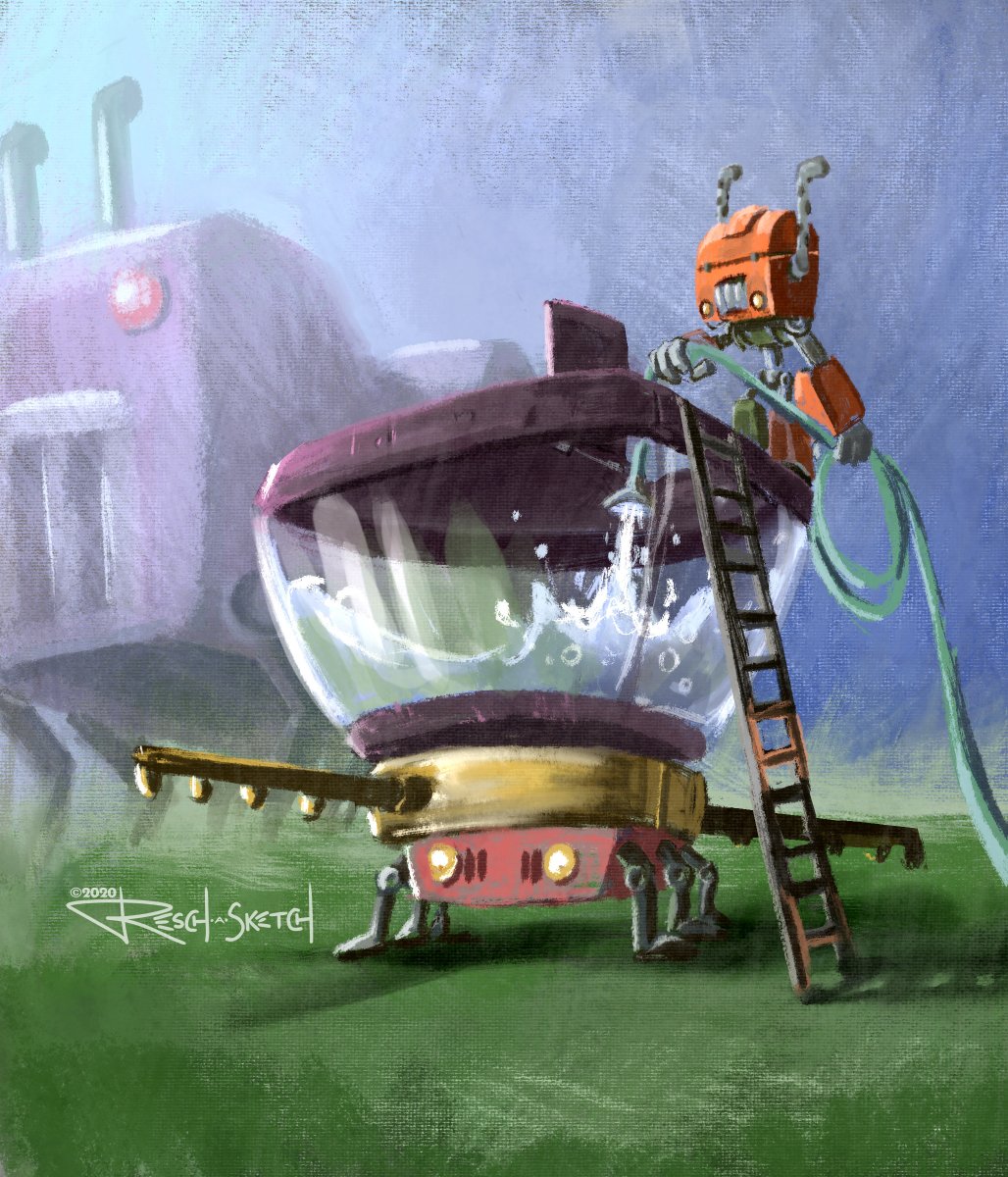 Reschasketch (Dustin Resch, illustrator/author) tweet media