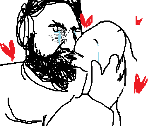 Hey look <a href="/LyleRath/">Lyle Rath</a> my buddy drew your handsome face in ms paint