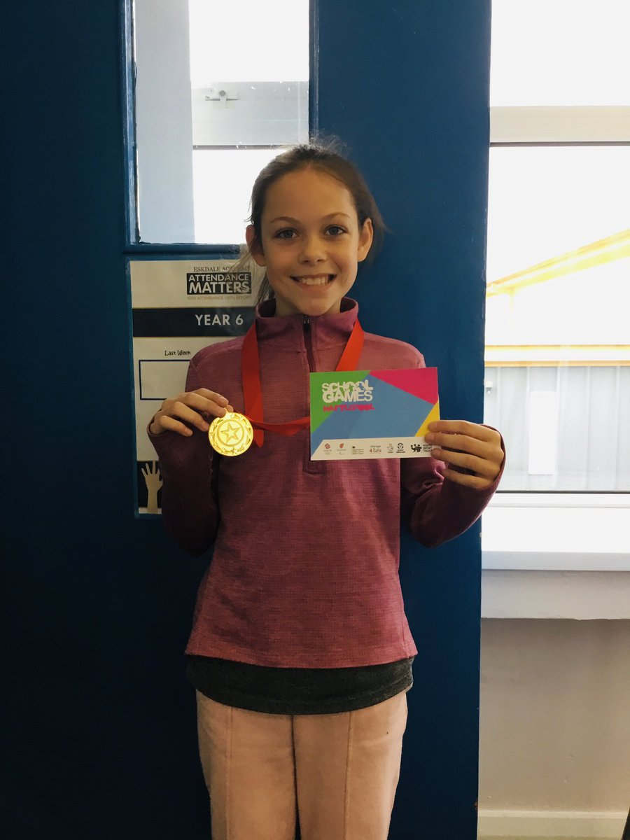 What an achievement for Fearne, who finished 1st in the Year 5 Tees Valley Cross Country Championships!! 🏃‍♀️ 
We’re all very proud!!