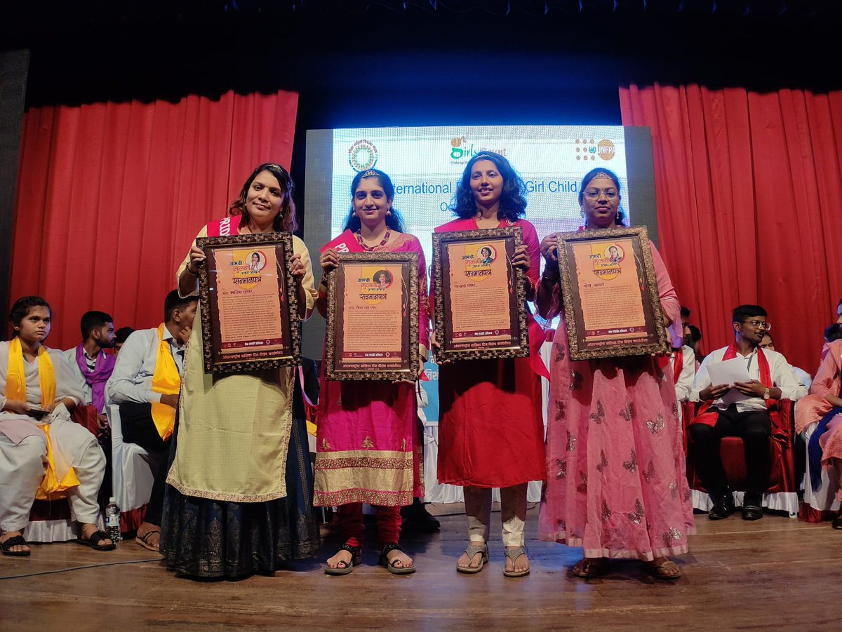 Girls_Count's tweet photo. A Youth Parliament was organized in Satara, Maharashtra to mark the International Day of the Girl Child. More than 1000 participants, including youth from ten colleges, healthcare professionals, and social activists attended the event. https://t.co/6rxEfsPI5t