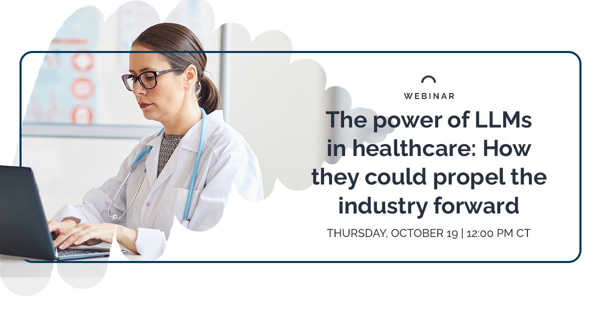 IMOsolutions's tweet photo. Join our #webinar next week to:

👉 Get a closer look at the development of #LLMs
👉 Learn the importance and challenges of achieving semantic #interoperability  
👉 Explore strategies to optimize LLMs for enhancing #patientcare

Register here: https://t.co/5k9gLn2g06 https://t.co/L3B0QvIzsq