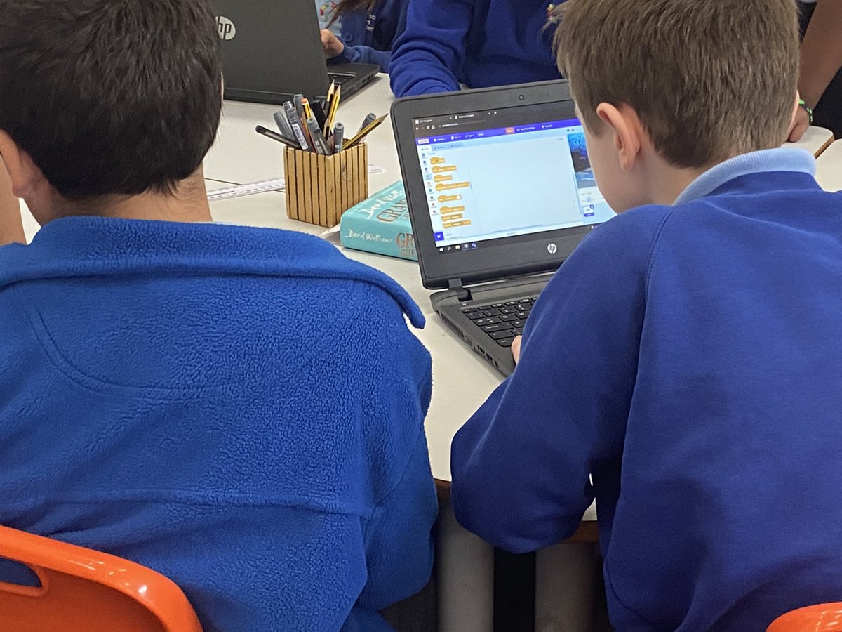 We are computer scientists in Hazel Learning Zone this week. Creating algorithms and debugging codes.