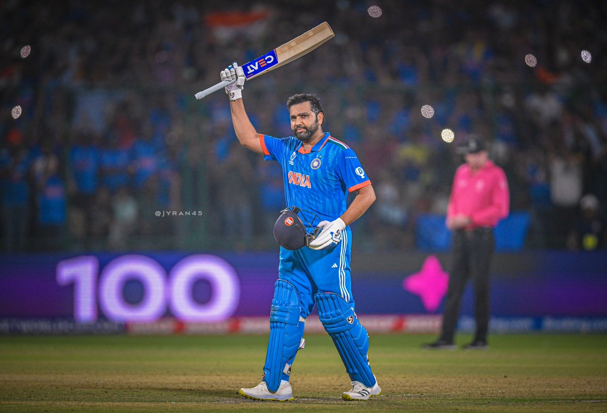 Jyran45's tweet image. Rohit Sharma has made so many records today that even ICC, BCCI and the entire cricket Twitter is confused about which record they will tweet.😄

Record breaking day for Hitman.🙌❤