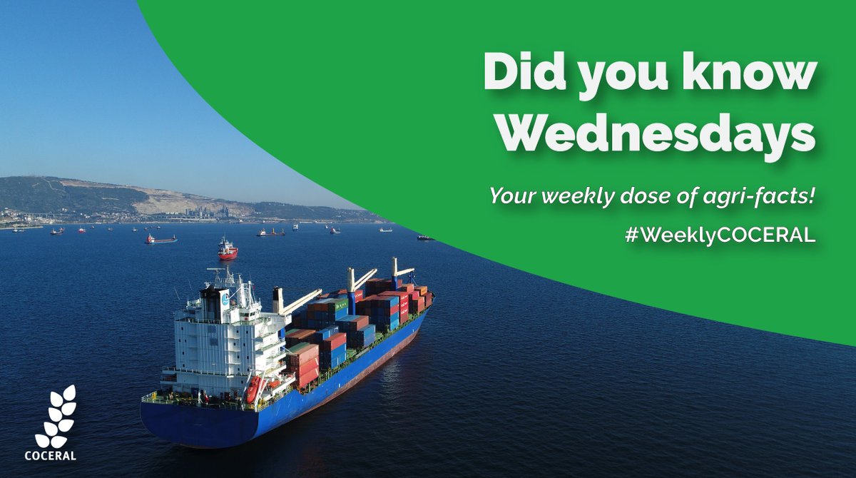 COCERAL_EU's tweet image. Did you know that the shipping industry handles over 80% of the world's trade volume while producing 3% of GHG emissions?

Emissions have risen in the last decade, but important strides are being made towards alternative fuels.

From the latest @UNCTAD report.

#WeeklyCOCERAL