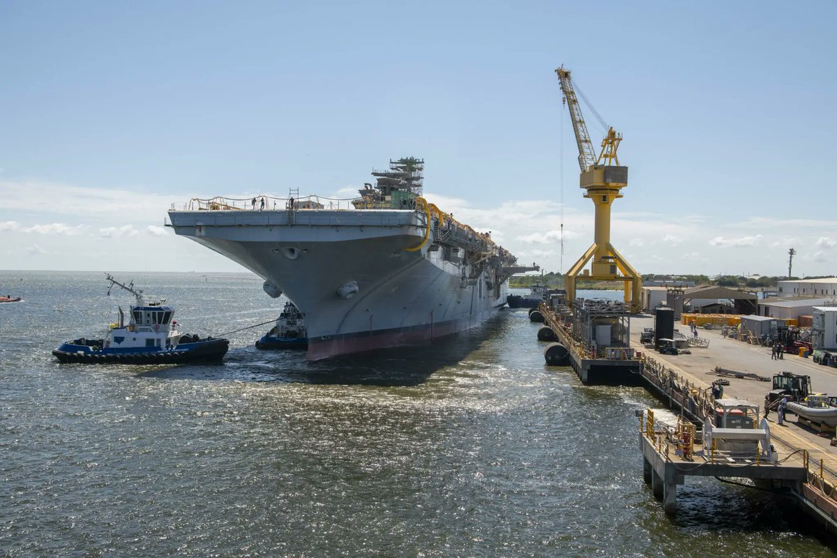 Ingalls shipbuilding successfully launched the third America-class amphibious warship USS Bougainville (LHA-8), which is expected to be delivered in 2024. Thanks to the hard work and innovation of the industrial base, we have a new state-of-the-art addition to the amphib fleet…