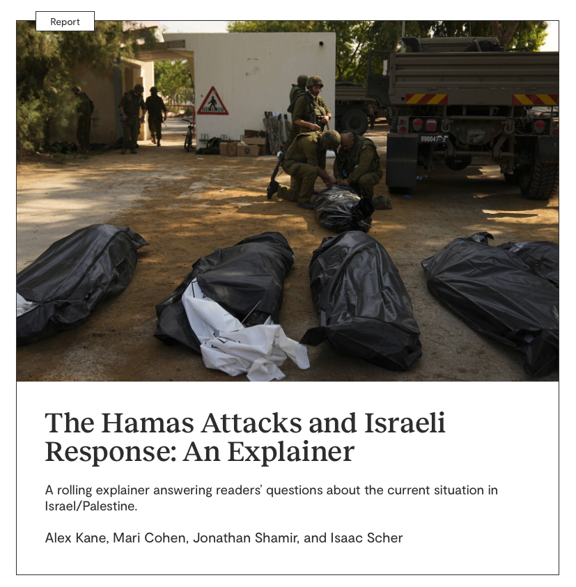 JewishCurrents's tweet image. As events develop in Israel/Palestine, we'll be responding to readers' questions in this rolling explainer and adding new answers to this thread.

jewishcurrents.org/the-hamas-atta…