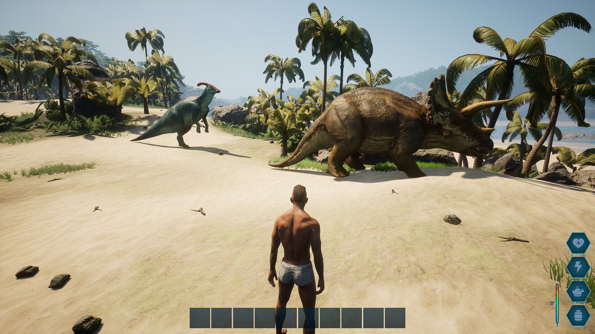 GPxGP's tweet photo. New dino game called Athos looks like a mock-up of ARK #playARK 👀

Honestly no lie, take a look. 🦕
https://t.co/sjj0CBN9kQ https://t.co/oJIPLpDrvm