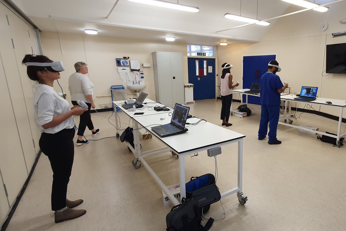 Fantastic feedback from Basildon Hospital Sim team's first IMT teaching session using @VantariVr procedural skills
