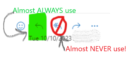The outlook etiquette reminder y'all know you need.