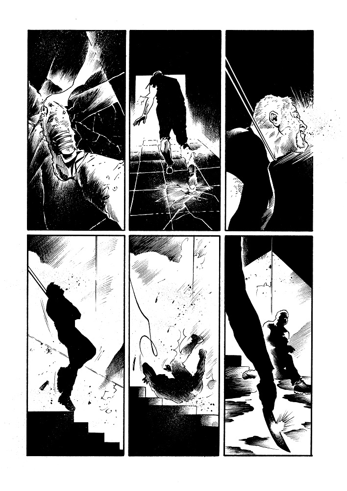 GOTCHA!
My inks over <a href="/andreamutti9/">andrea mutti</a> pencils...
