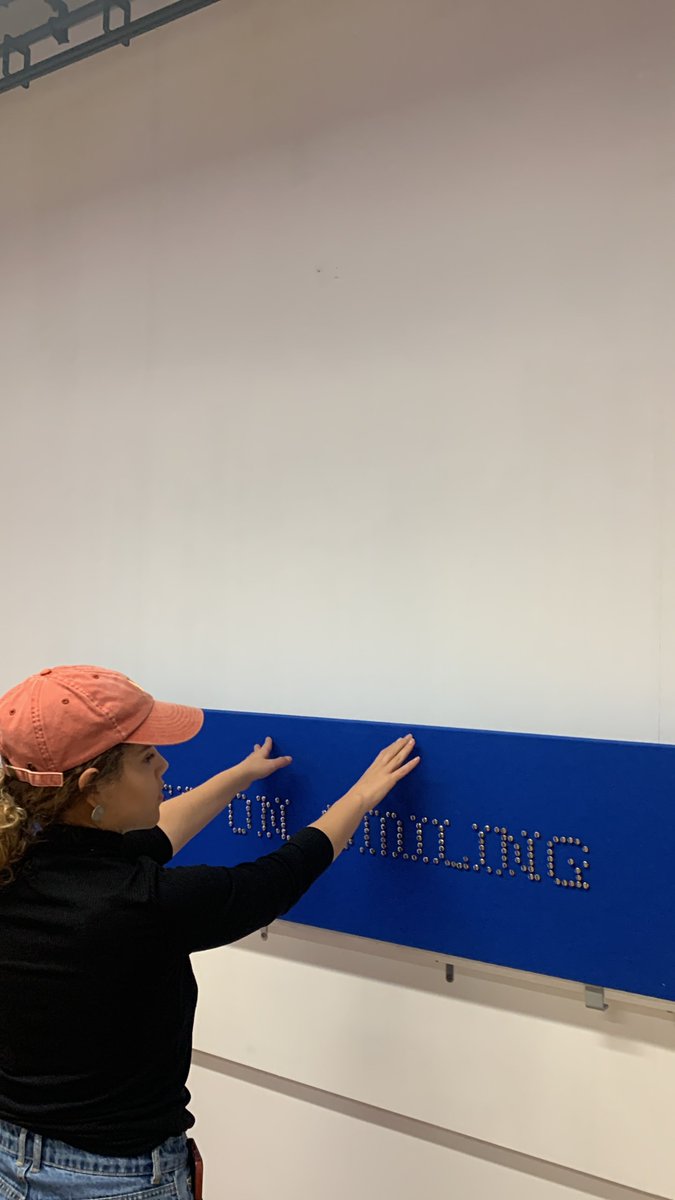 Take a look at a sneak peek of the set-up for 'FOOTNOTES' brought to you by Not The Owners 👀🎨

Showcasing incredible work by: Joiri Minaya,  Jose Garcia Oliva &amp; Bryan Giuseppi Rodriguez Cambana

What could they be installing? get your tix to find out 👀

brixtonhouse.co.uk/shows/casa-pre…