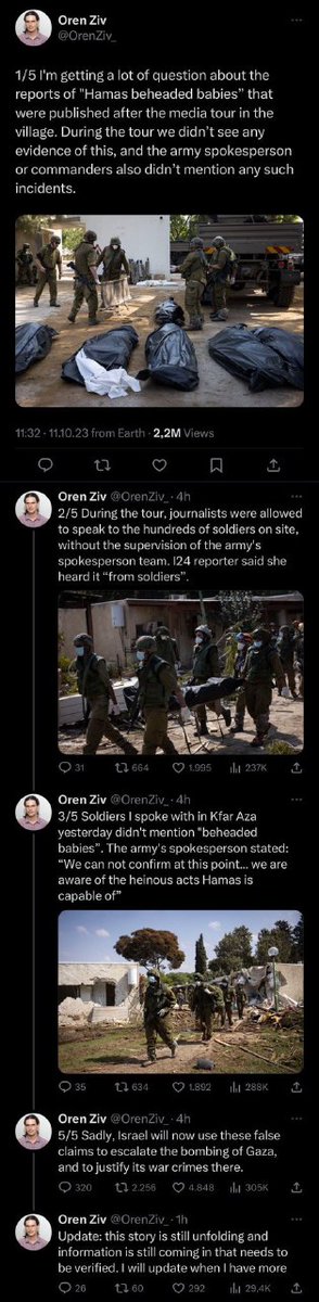 ftt_radio's tweet image. 🎙️ RadioFTT, per Lord Bebo &amp;amp; Friends, canale Telegram;

🇵🇸🇮🇱🚨‼️ Il giornalista israeliano ha detto che la storia dei 40 bambini è falsa.
#kfar #Aza #40Babies
