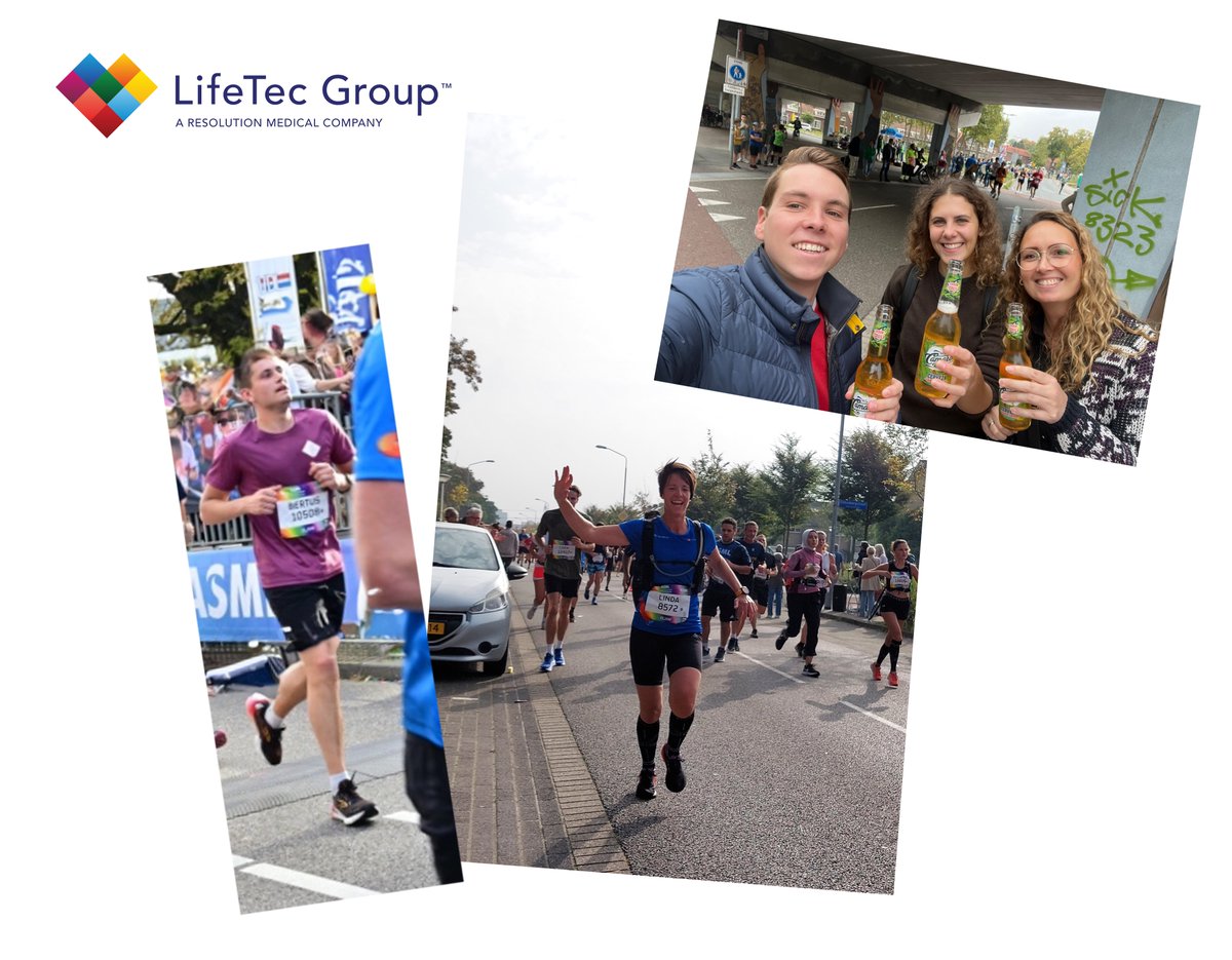 LifeTec is proud of colleagues Linda and Bertus who finished the Eindhoven Half Marathon 2023 on Sunday. Both runners and supporters had an enjoyable day in Sunny and festive Eindhoven.

#EindhovenMarathon #LifeTecGroup