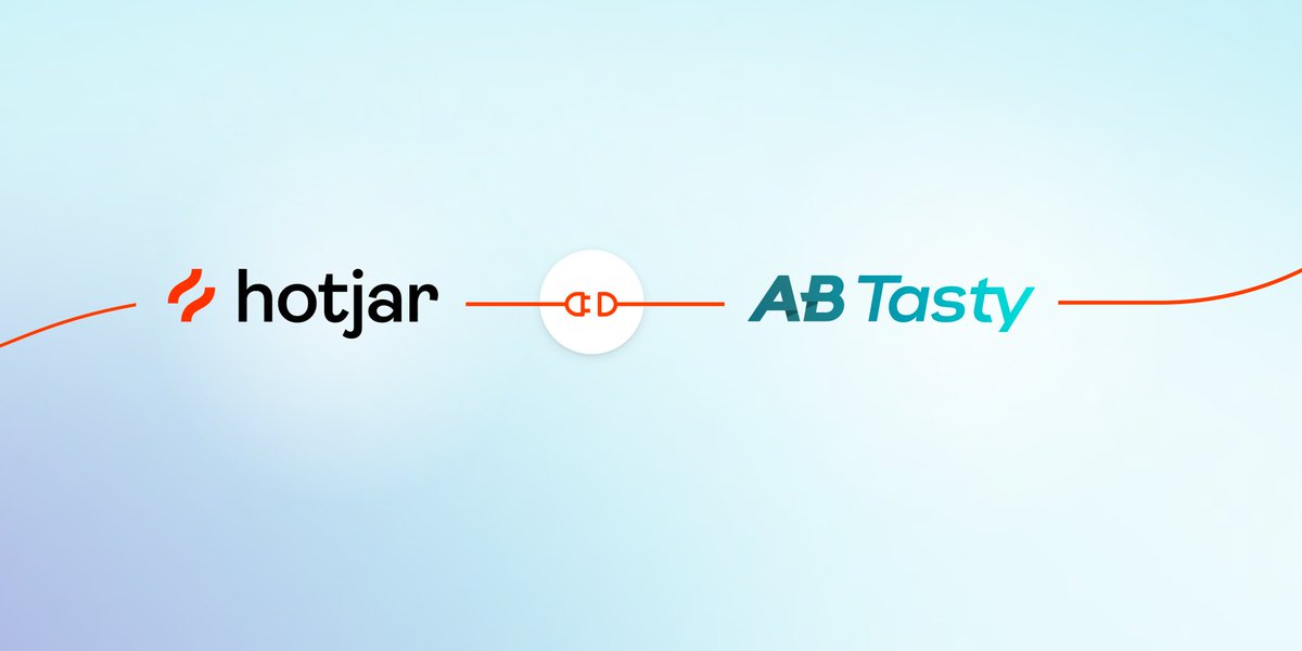 AB Tasty (@abtasty) on Twitter photo AB Tasty + <a href="/hotjar/">Hotjar | by Contentsquare</a> = a recipe for better, more insightful campaigns ๐ฅ๐
We've teamed up with Hotjar to bring you real user behavior that you can use to better understand what visitors are doing on your site.
Take the guesswork out of campaigns โก๏ธ abtasty.com/ab-tasty-hotjaโฆ AB Tasty + <a href="/hotjar/">Hotjar | by Contentsquare</a> = a recipe for better, more insightful campaigns ๐ฅ๐
We've teamed up with Hotjar to bring you real user behavior that you can use to better understand what visitors are doing on your site.
Take the guesswork out of campaigns โก๏ธ abtasty.com/ab-tasty-hotjaโฆ
