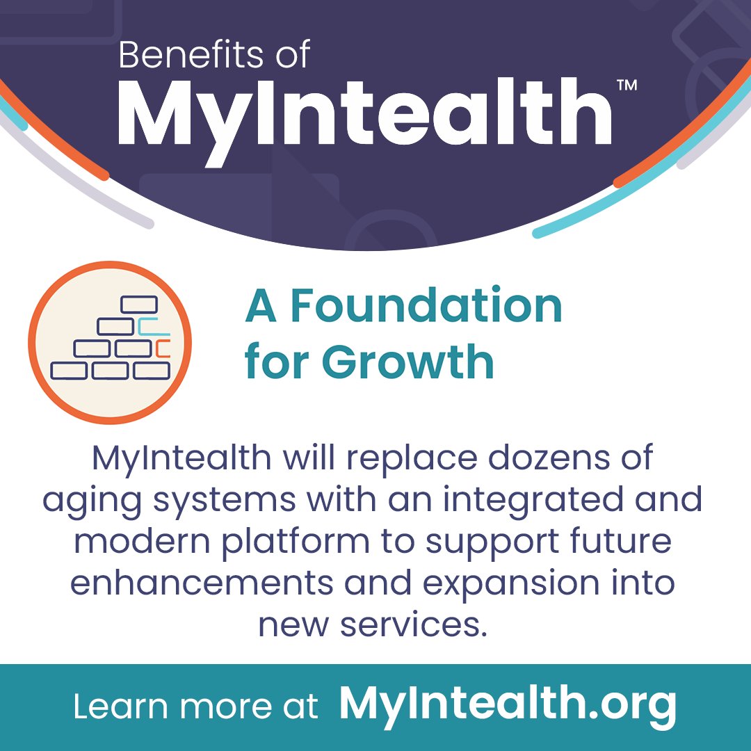 MyIntealth is a modern, integrated environment to support our growth and diversification. As a centralized access point to our services, MyIntealth will have the flexibility to grow &amp; expand, helping us meet the current and future needs of those we serve. ow.ly/jmQu50PVCqe