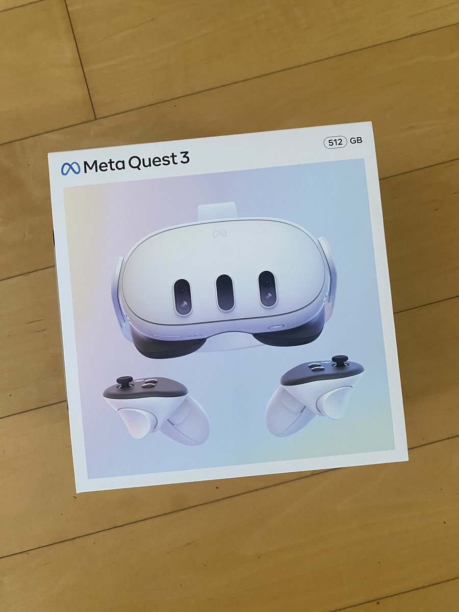 intuitivelabart's tweet photo. My meta quest 3 has arrived 😍

Can’t wait to work on mixed reality art projects with it ⚙️🎨🖌️ https://t.co/k2HLUGikFs