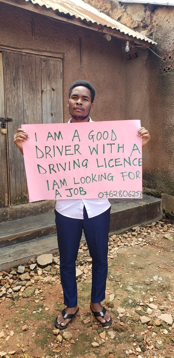 How about bwompa ka retweet mukwano 😢🙏. Tomanya, my employee might be on your timeline. He can drive all types of cars (manual and automatic) but not Long vehicles 
Let's retweet for this bro of ours, his handle is <a href="/RainierDaniel/">rainier</a> 🙏