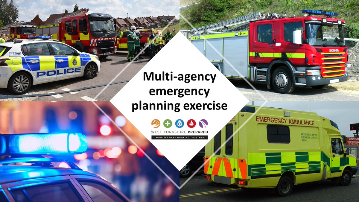 WYRForum's tweet photo. ❗ EXERCISE ❗
West Yorkshire emergency services will be taking part in a simulated multi-agency exercise near #Leeds city centre tomorrow.
🗓 Thurs 12 Oct, from 9am
Please do not be alarmed if you see multiple emergency service vehicles and personnel in the area.
#999exercise https://t.co/c9w9Lgz1OF