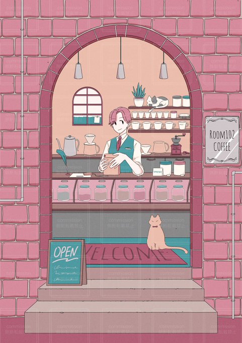 「カフェ 窓」のTwitter画像/イラスト(新着)