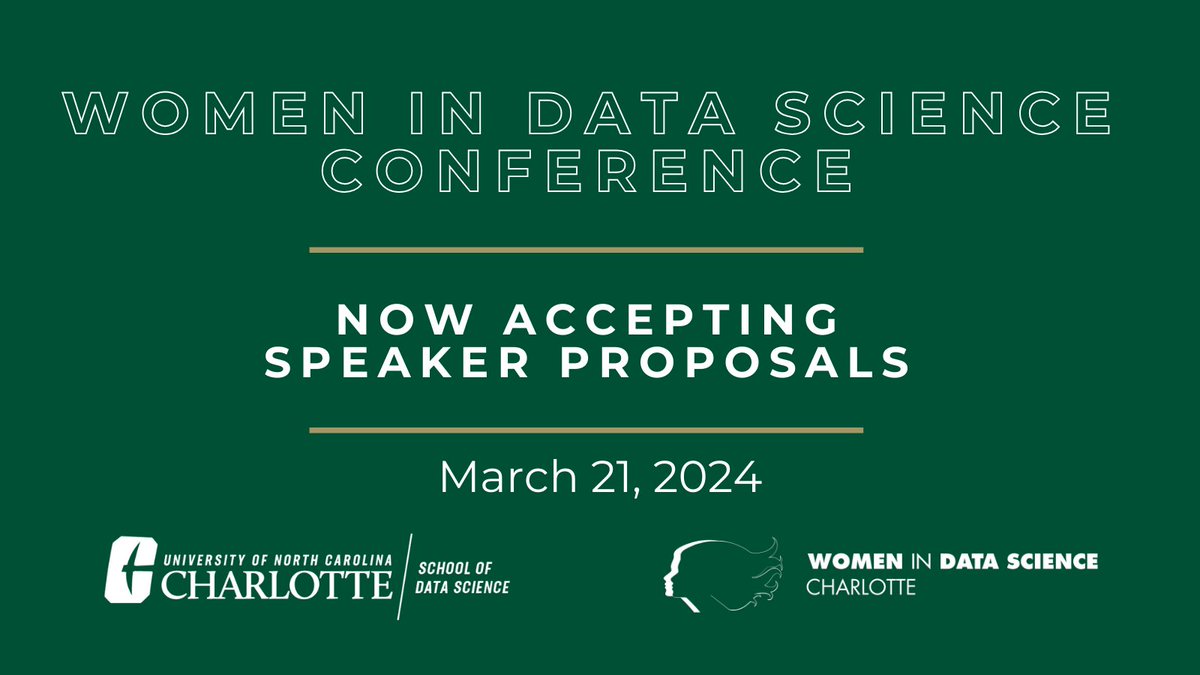 CLTDataScience's tweet image. Mark your calendars for March 21st, 2024! 🗓️ Join the Women in Data Science Conference 🌟 sponsored by @Lowes. Speaker applications due by November 8th. Visit 🌐 brnw.ch/21wDquP for details. 📢🔍