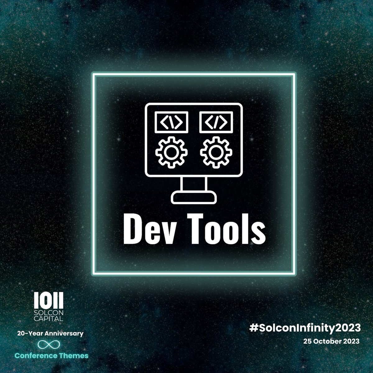 Finally, the foundation - developer infrastructure. Creating frameworks, languages, and tools to make building on emerging tech more appealing than ever.