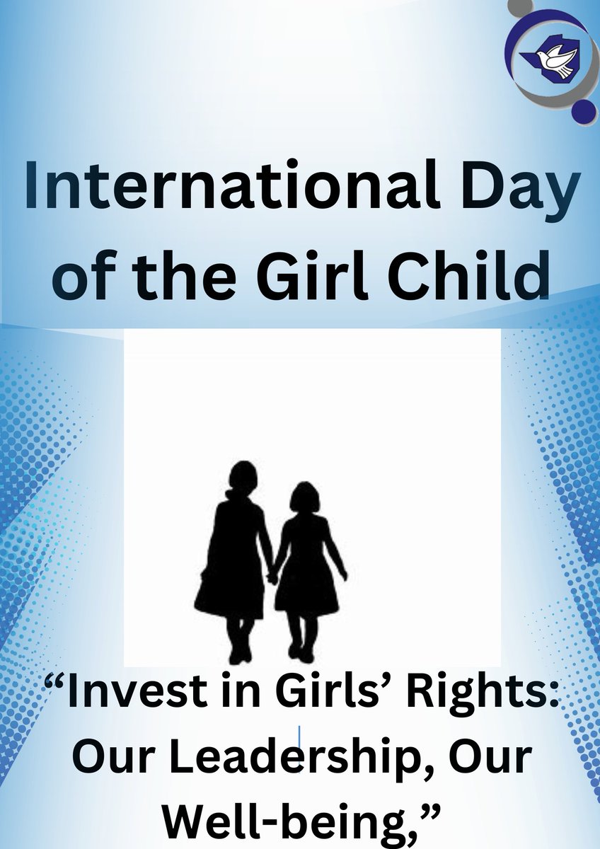 We join the world in commemorating #internationalDayOfGirlChild2023.
#InvestinGirlsRights: Our Leadership, Our Well-being. The rights of the girl child should be respected and protected!