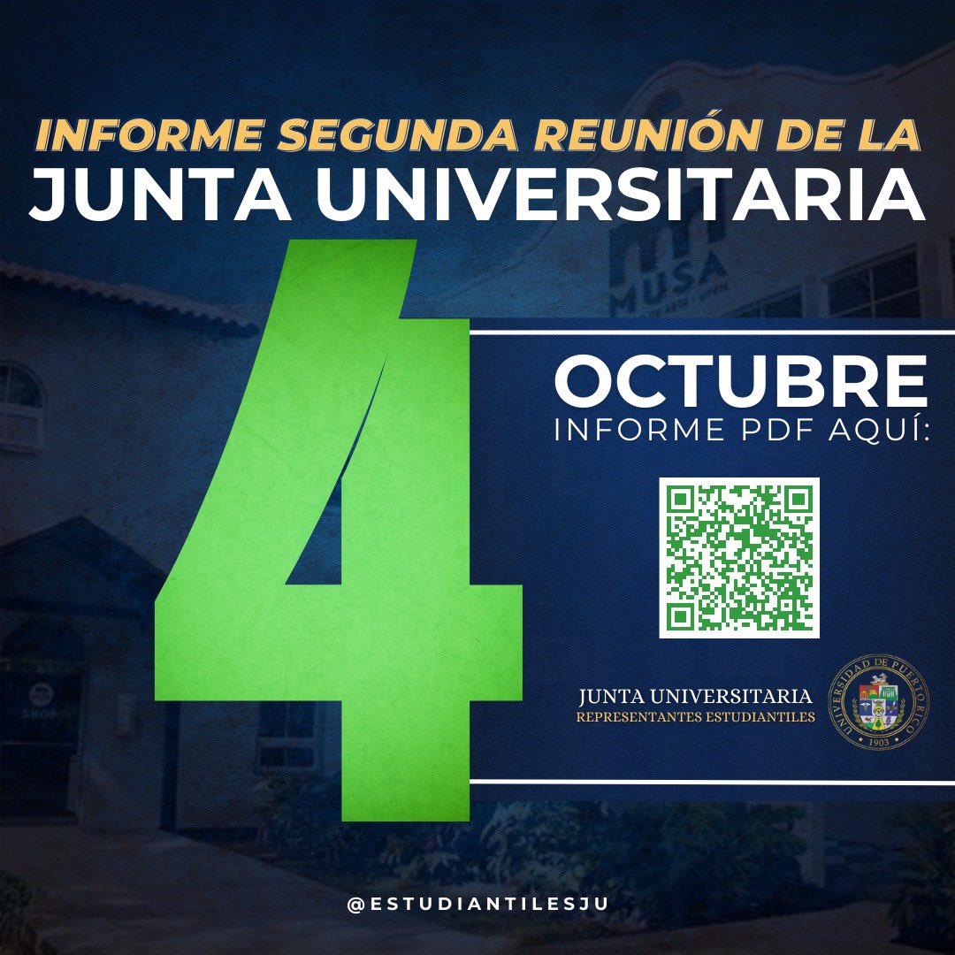 Representantes Estudiantiles Junta Universitaria tweet media