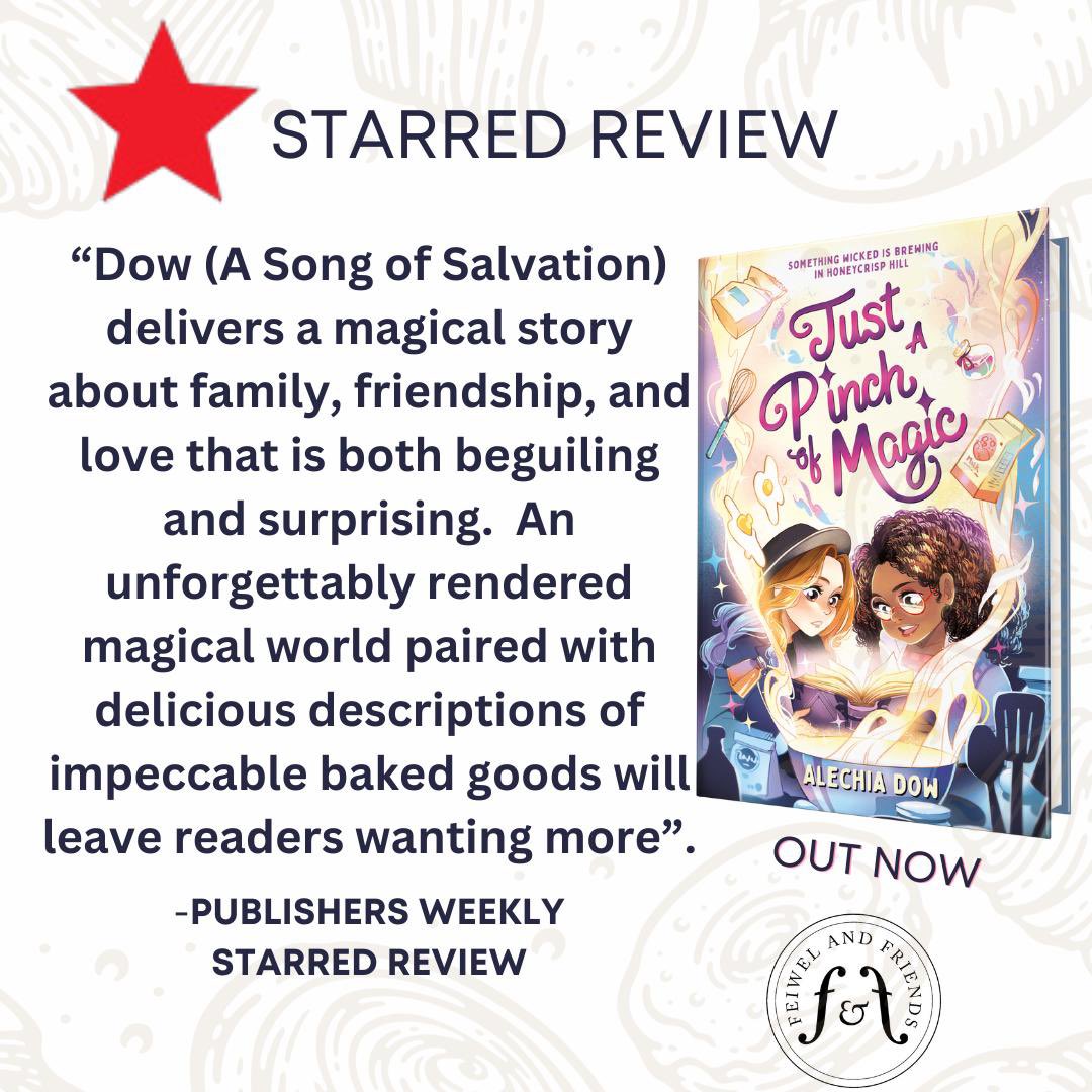 MY GIRLS GOT TWO STARS!! Go get JUST A PINCH OF MAGIC!! It’s got magic, exploding underwear, FOOD, and wicked witches! Yayyy Wini + Kal! Bit.ly/PreorderAPinch…