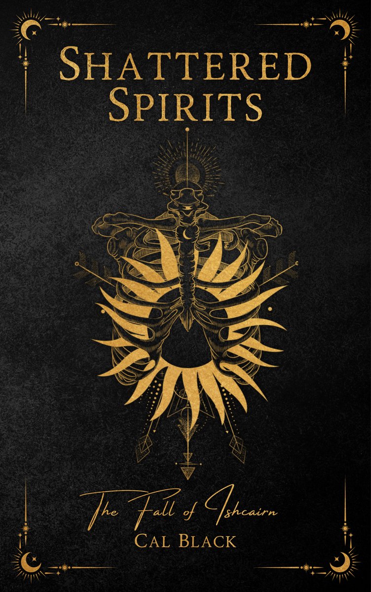 esmayrosalyne's tweet image. I started Shattered Spirits by @thatCalamity this morning and I may or may not have read it in one sitting. 

This emotionally engaging and highly atmospheric fantasy horror novella was everything I didn't know I needed. Highly recommend this haunting story for spooky season 👻🖤