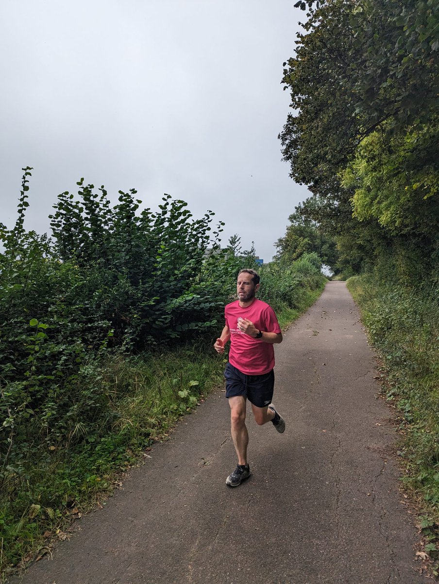 Only 4 more runs 'til Dublin. Knocked out a new P.B. for 10 k.m. up and around the Salisbury Plains. Doing all I can to be ready for the Dublin City Marathon on October 29th.