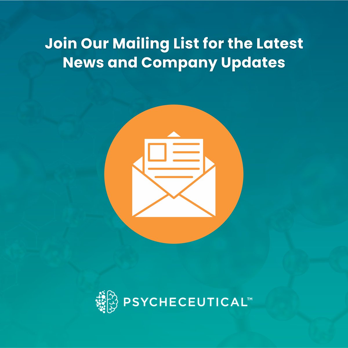 psycheceutical's tweet photo. Want to stay in the loop with the latest news, insights, and updates from the @Psycheceutical team? Be sure to join our community by signing up for our newsletter!

Subscribe Here: https://t.co/lqoMcsqmjk

$BWVI #biotech https://t.co/Hw9o4uHrog