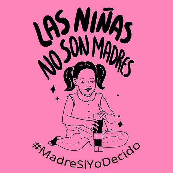 En el #DíaInternacionalDeLaNiña #11Oct recordamos que las niñas y adolescentes tienen derecho a una vida digna, libre de violencias, a que se respete su salud sexual y reproductiva y a no ser obligadas a parir, criar o maternar.

Son #NiñasNoMadres
#MadreSiYoDecido