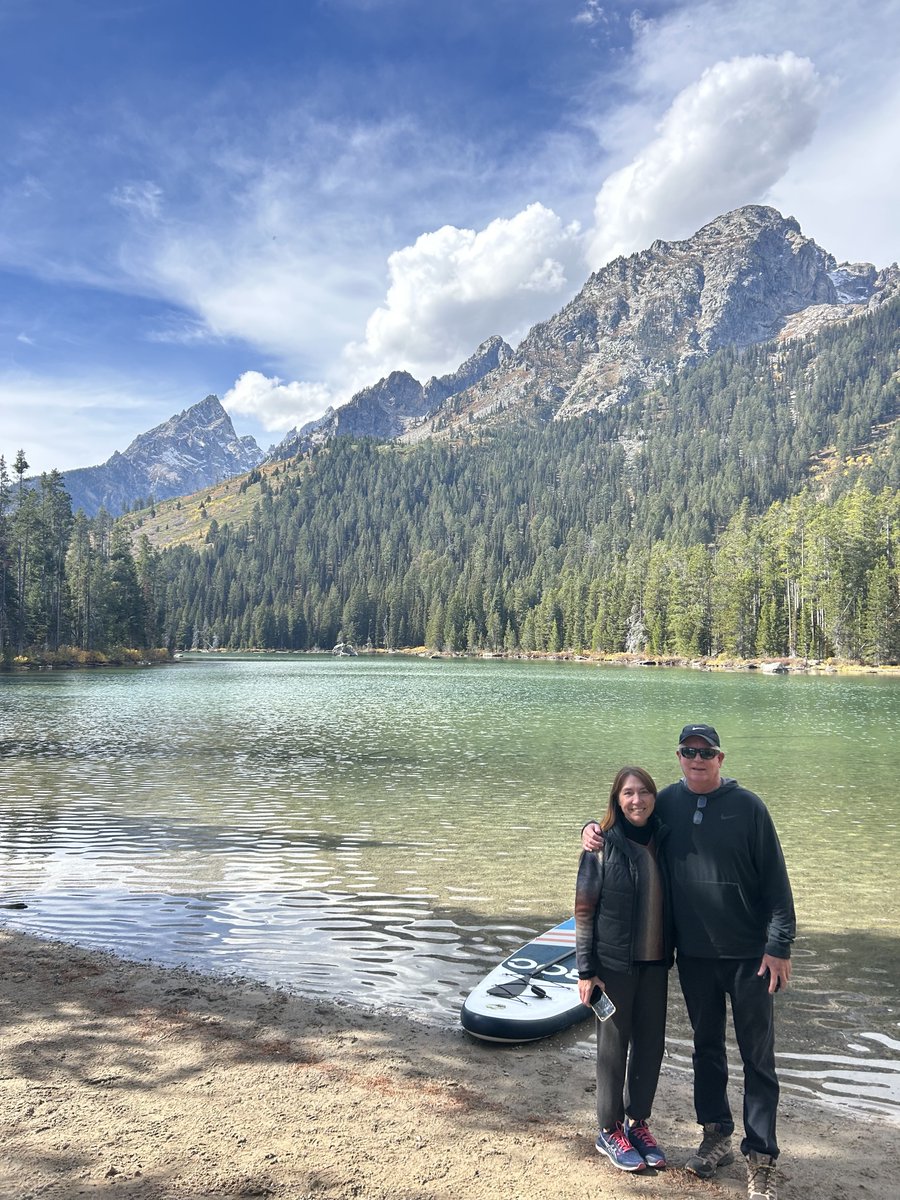 Kristy explores the breathtaking beauty of Jackson Hole with her better half, Phil! 🏞️❤️ It's incredible how Park City is just a stone's throw away from all these stunning destinations. Nature's wonders are right at our doorstep!