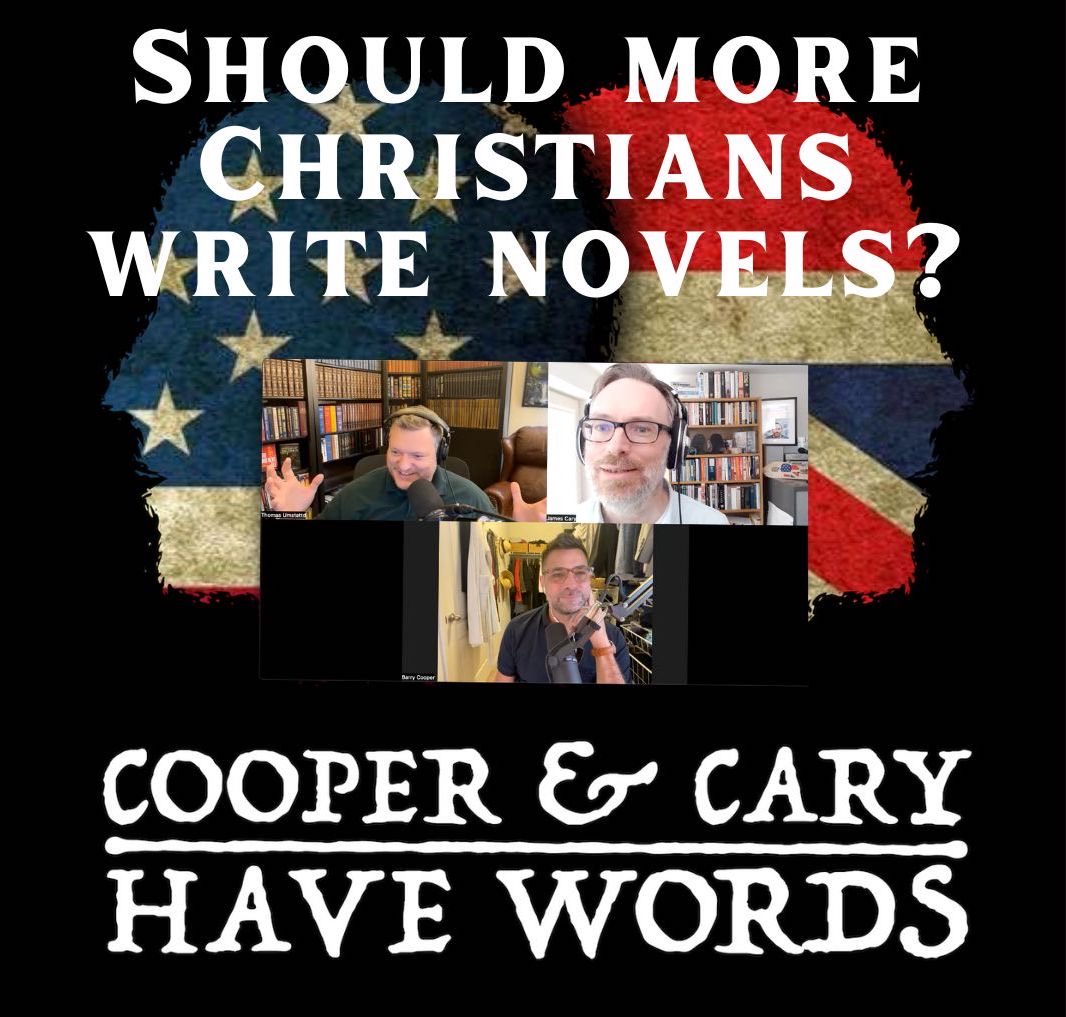 Where’s the next CS Lewis and JRR Tolkien coming from? Cooper &amp; Cary had words with <a href="/ThomasUmstattd/">Thomas Umstattd Jr.</a> from The Novel Marketing podcast: cooperandcary.buzzsprout.com/131117/1372181…