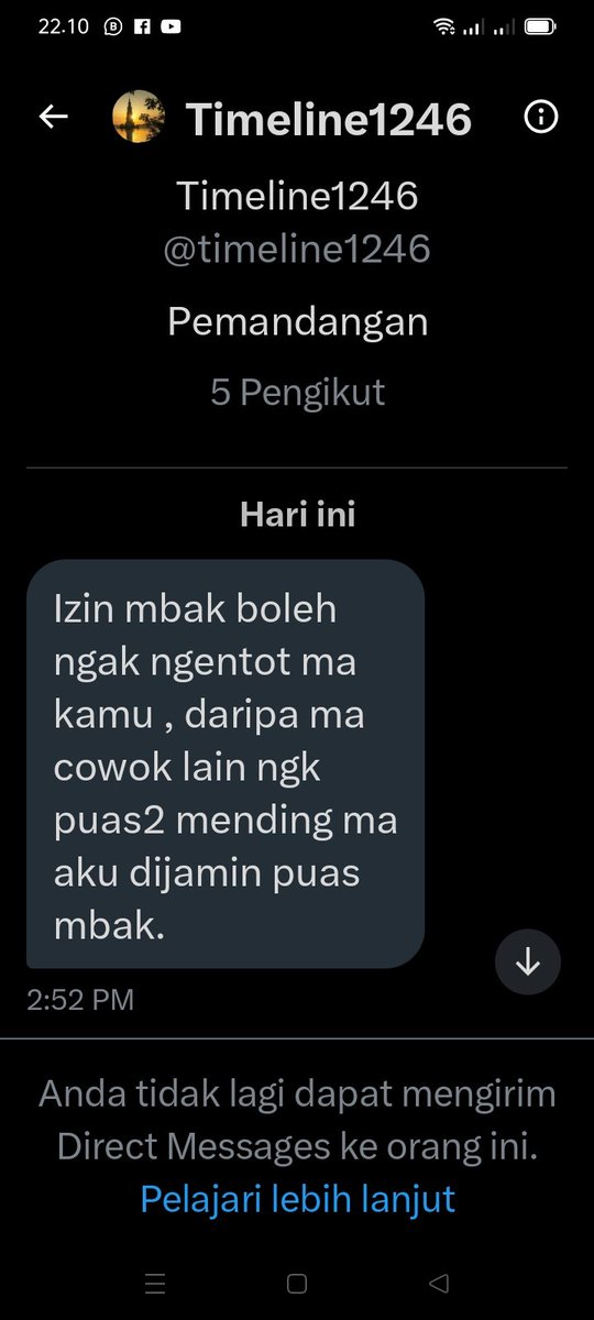 Bocil bocil... nggak pernah diajarin sopan santun kayaknya