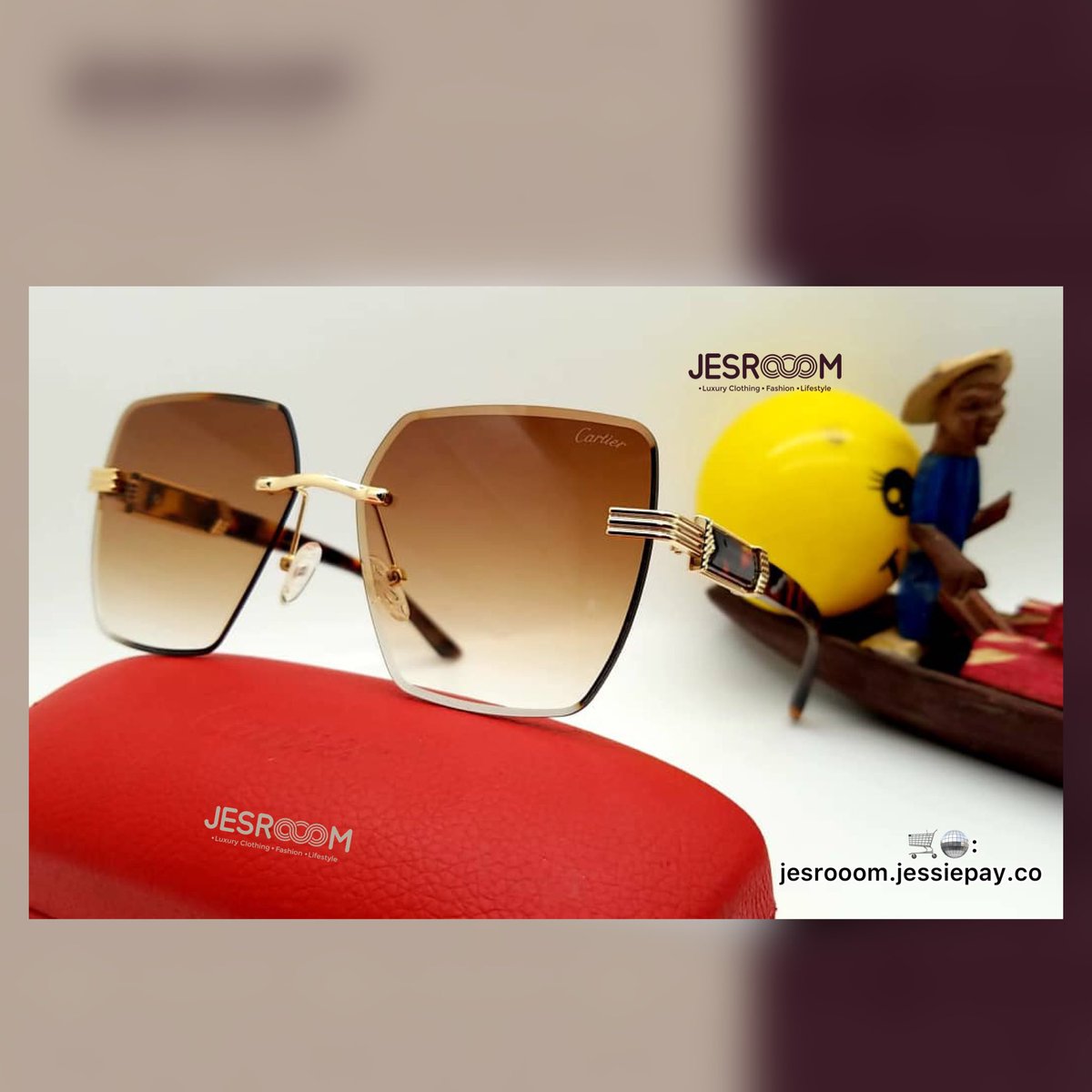 jesrooom's tweet photo. Shade your way to chic with our designer sunglasses! ππ
Get ready to turn heads and protect your peepers in style.
Grab yours now for just N9,000! βοΈ
πShopποΈ via πͺ©: https://t.co/LfLIuDGvJQ link in bio.
NATIONWIDE DELIVERY π
#jesrooom #Davido https://t.co/Rczyq3gFyh