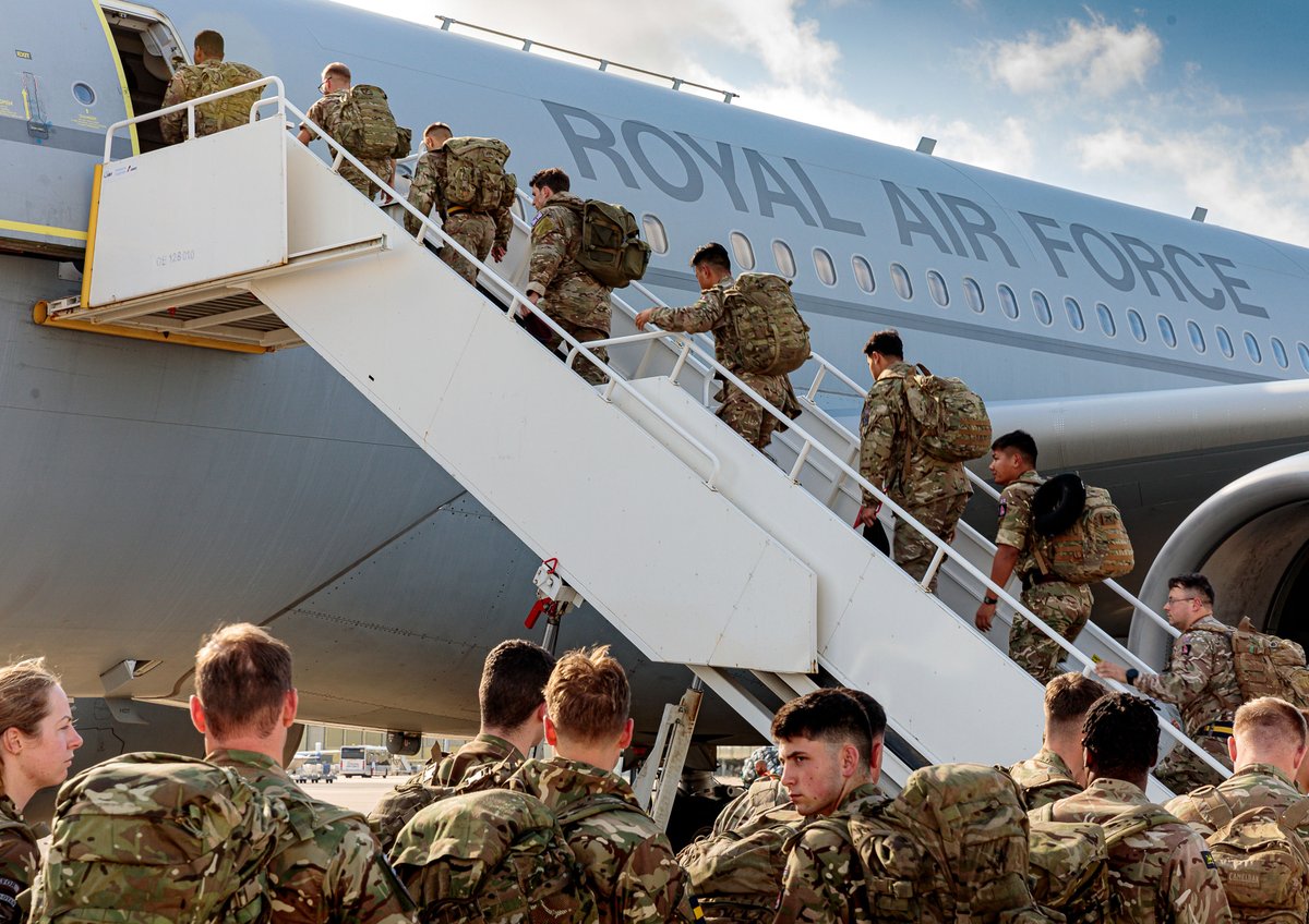 The UK has deployed @BritishArmy reinforcements to @NATO’s Kosovo Force. Amid concerns over local instability the Princess of Wales’s Royal Regiment moved at pace, linking with allies in Kosovo and demonstrating our collective resolve to maintain security. @NATO_KFOR