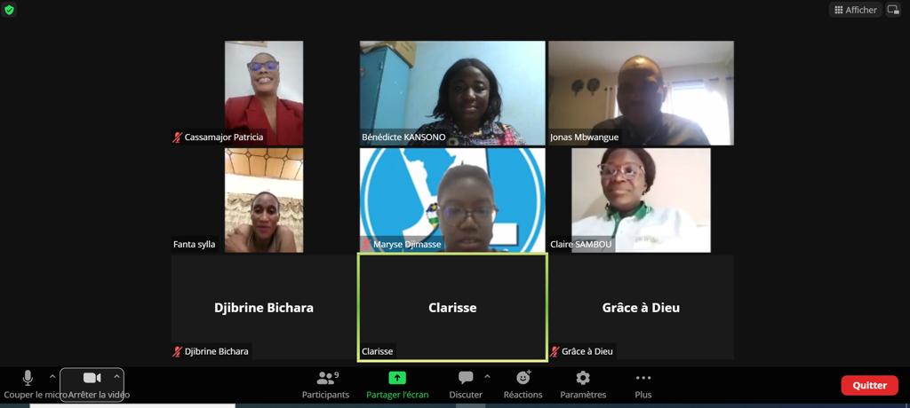 Merci a tous les participants du webinaire ainsi que les intervenants Point Focaux membres de @oafress, Les échanges étaient passionnant et instructifs. #Présentation Note de Positionnement Guinée. Vaccination @pevguinee