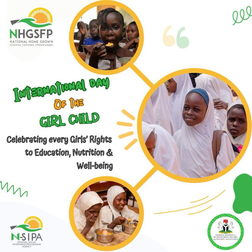 School meals serve as a significant safety net; they act as an incentive for families to send their children, particularly their girls to school, thereby supporting children's right to education, nutrition and well-being. #InternationalDayOfTheGirl2023 #schoolmeals4all