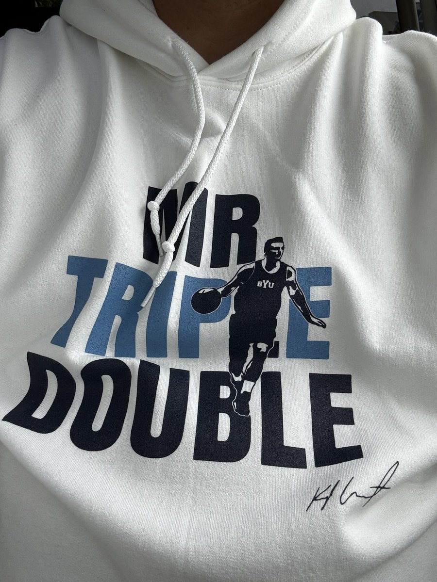 For3JT's tweet image. Showing some love to someone who’s in my Mt. Rushmore of BYU Hoops.

My brother @collinsworth55, the all time NCCA leader in triple doubles. 

If you’re in Utah County, check out @DefensiveLove. Kyle’s starting his basketball club, and it’s gonna be a good one!