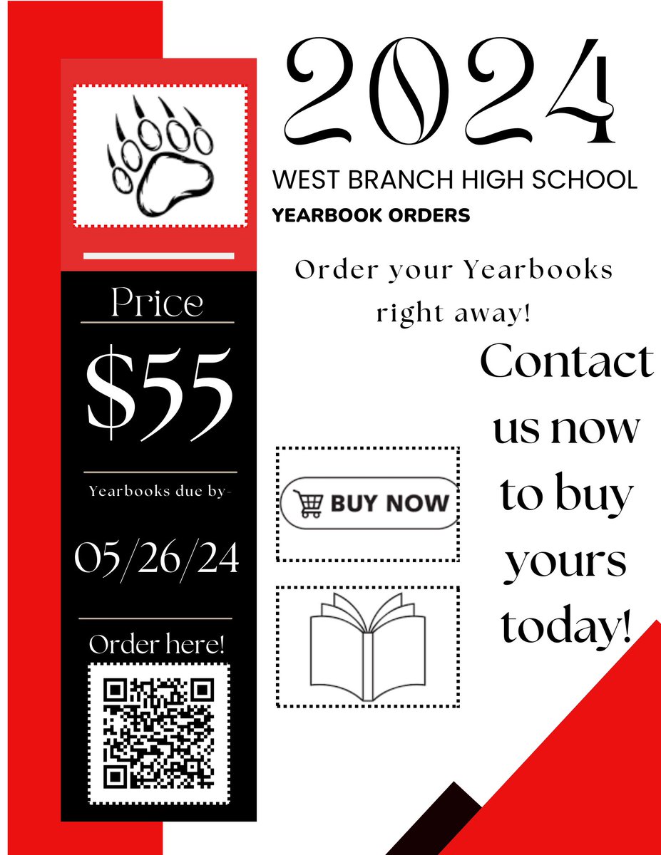 Yearbook_WBHS's tweet photo. Order now!! https://t.co/XrbfS6RB4D