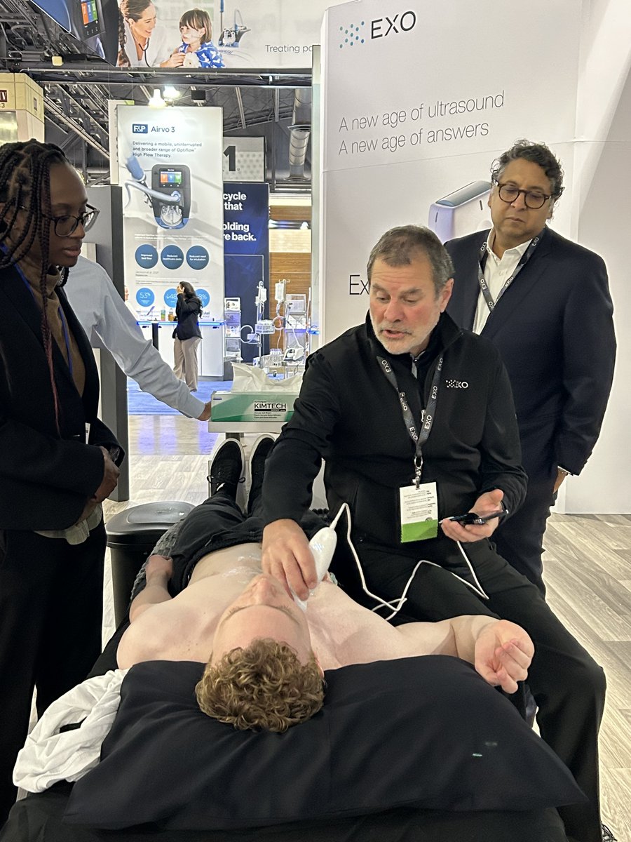 Hey #ACEP23! 

It's day 3 &amp; we're ready to meet you &amp; show you Exo Iris™, our new handheld #ultrasound that combines imaging, workflow software &amp; real-time AI. 

Swing by booth 1138 to see for yourself!  hubs.la/Q0257kxd0

#ExoIris #ExoAnswers #POCUS #EMed #MedEd @ACEPNow
