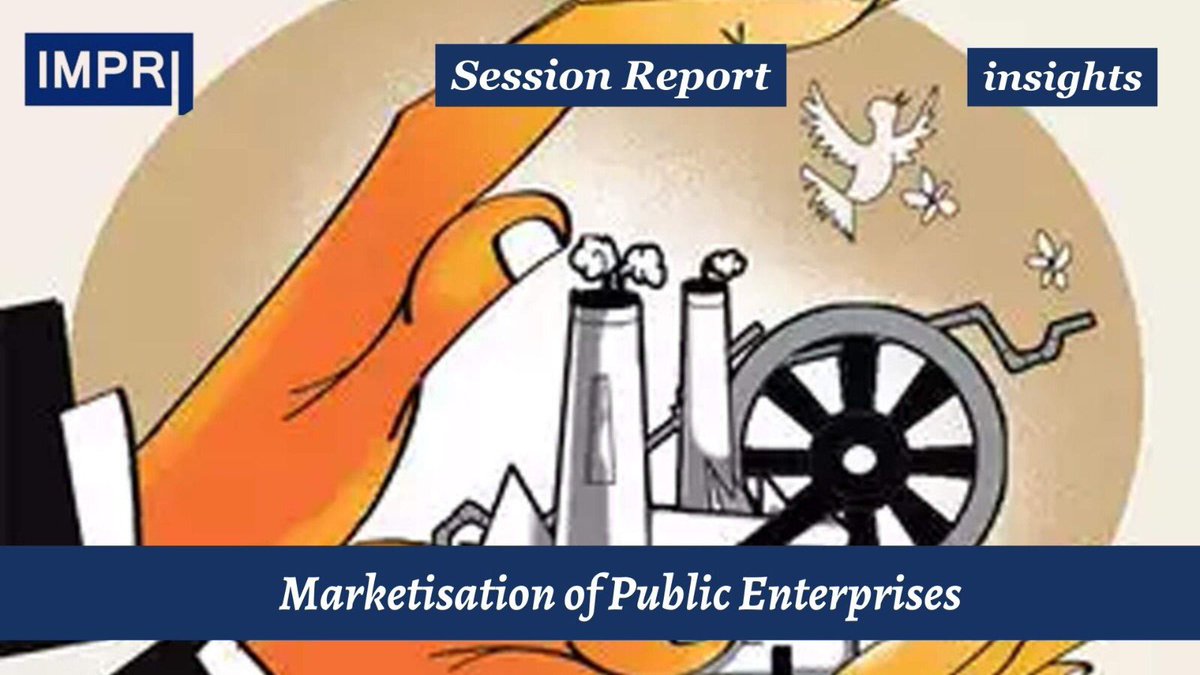 impriindia's tweet image. Marketization of Public Enterprises | #impri Insights | Session Report

By Riya

#marketization #public #enterprises #amritkaal #ideas #india #nationalisation #impact #policy

impriindia.com/event-report/m…