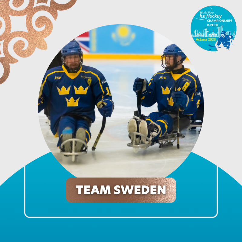 paraicehockey's tweet photo. ๐ฅ BRONZE MEDALLISTS ๐ฅ
Fighting until the final game, ๐ธ๐ช Team Sweden win Bronze! ๐
#ParaIceHockey #Astana2023 #BPool https://t.co/gKxS2ftHbb