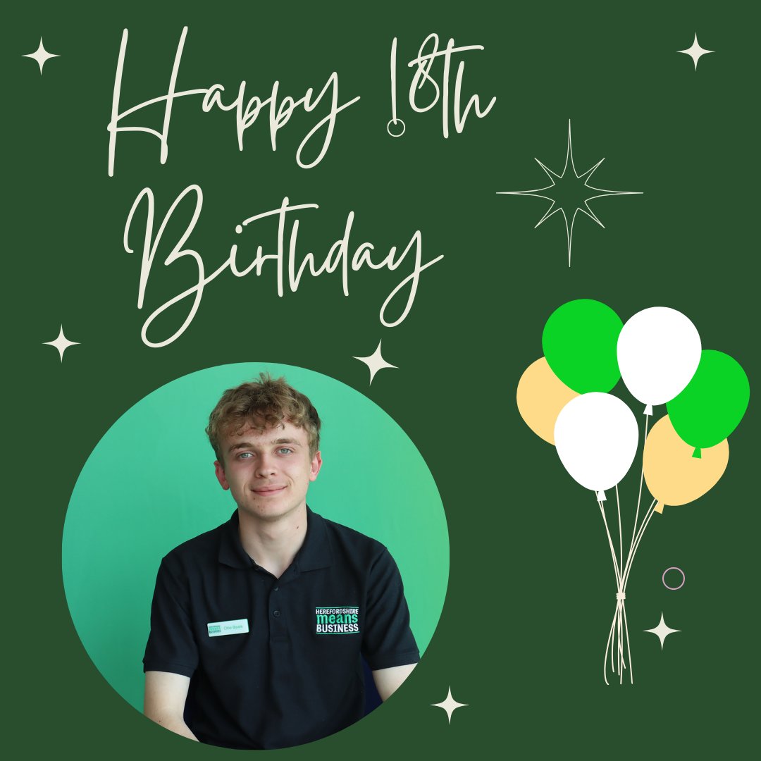 HfdMeansBiz's tweet photo. Happy 18th Birthday Ollie! 
Ollie is at the #HWExpo today why not go and say hi he has cake! 🧁 🥳 🍻
#hmbiz https://t.co/IJUdTM4gDj