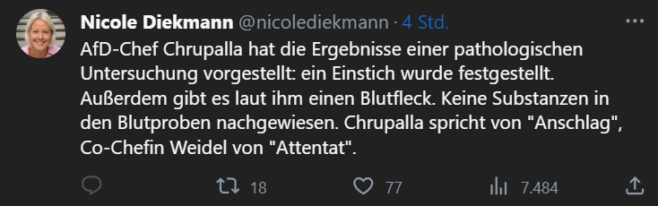 MsCarinaKaiser's tweet image. Und weiter geht's mit Halbwahrheiten. #Diekmann, obwohl selbst anwesend, pickt sich heraus, was in ihr Narrativ passt und lässt entscheidende Infos und Statements einfach unter den Tisch fallen. Hört es euch lieber selbst an: youtube.com/live/s0ErLW1tw…