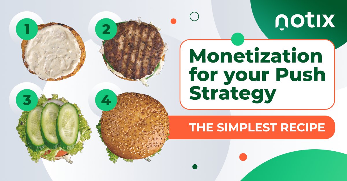 Turn your push subscribers into revenue!💰
Discover the simplest recipe to include monetization in your current push strategy. Read, practice, and start getting money today:👉 bit.ly/45zsEgo

#pushnotifications #monetization #Notix #marketingstrategy